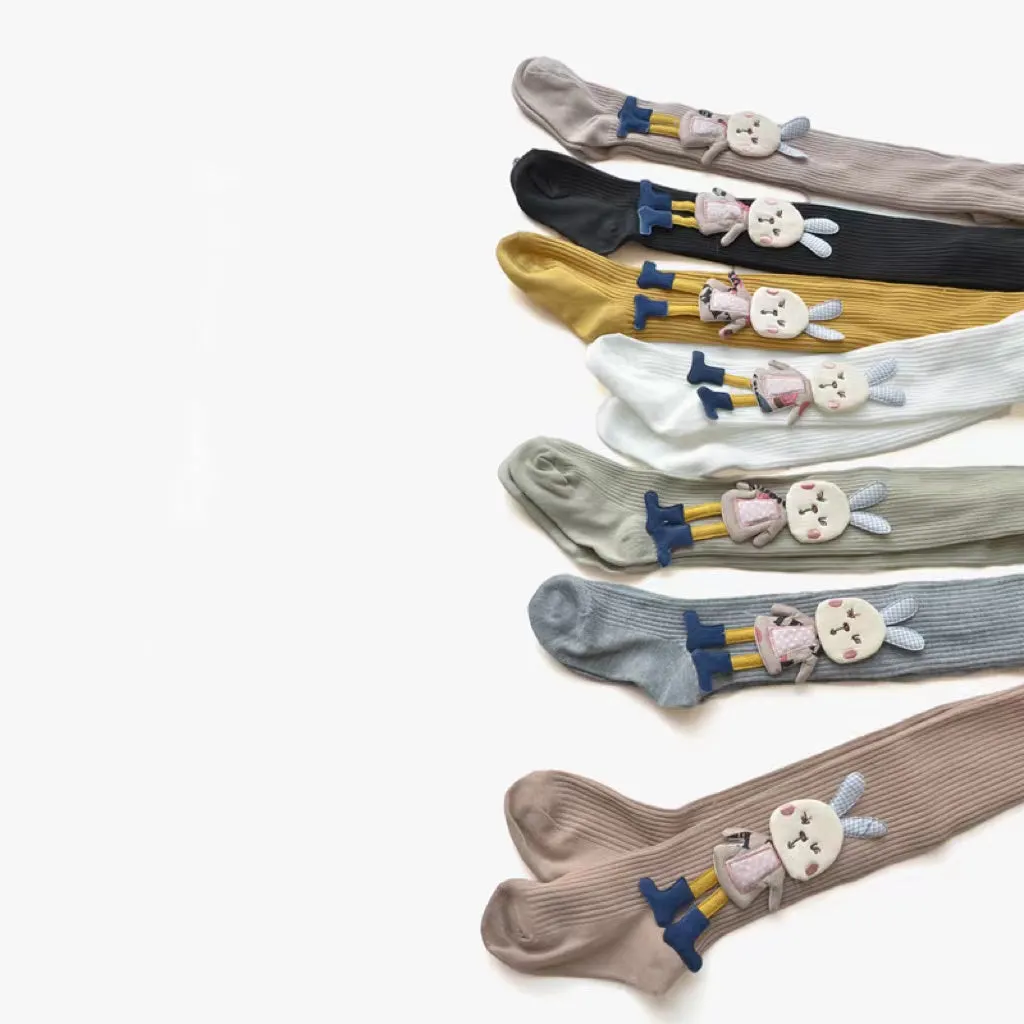 3D Bunny Patch Leggings