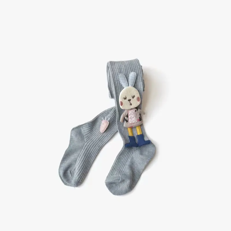 3D Bunny Patch Leggings