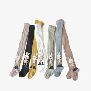 3D Bunny Patch Leggings