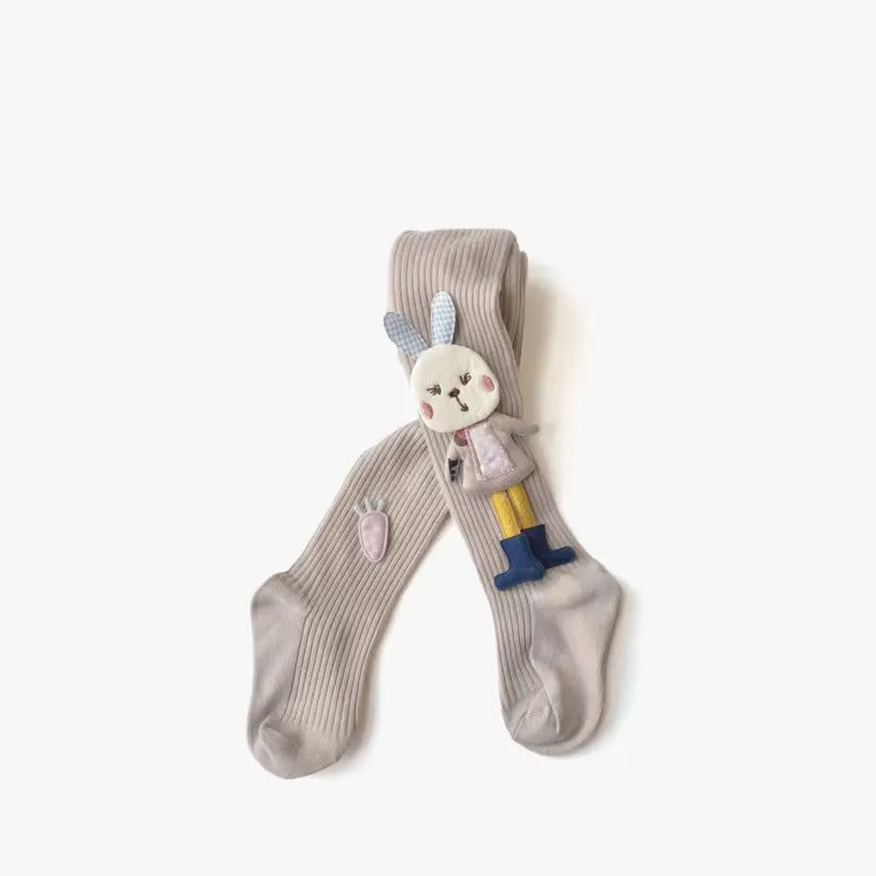 3D Bunny Patch Leggings