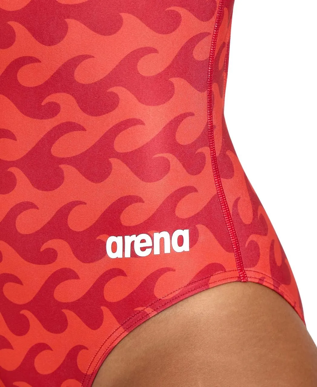 ARENA Performance Ride The Wave Women's Swimsuit Light Drop Back MaxLife Fabric Athletic One Piece Training Suit