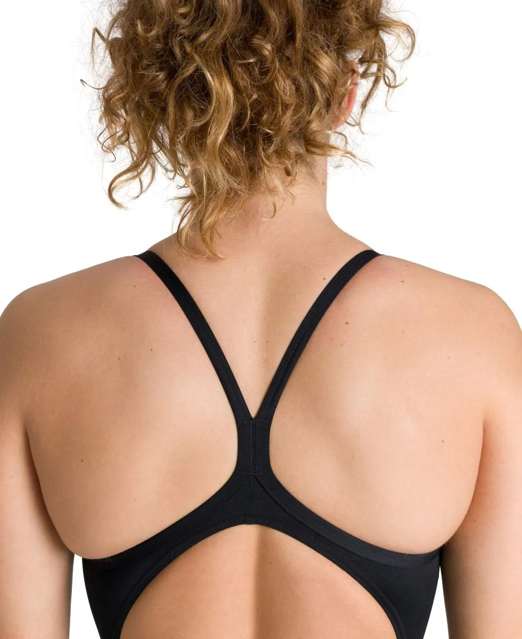 Arena Women's Team Painted Stripes Light Drop Back MaxLife One Piece Swimsuit