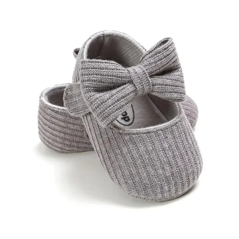 Baby Girl Booties with Bow