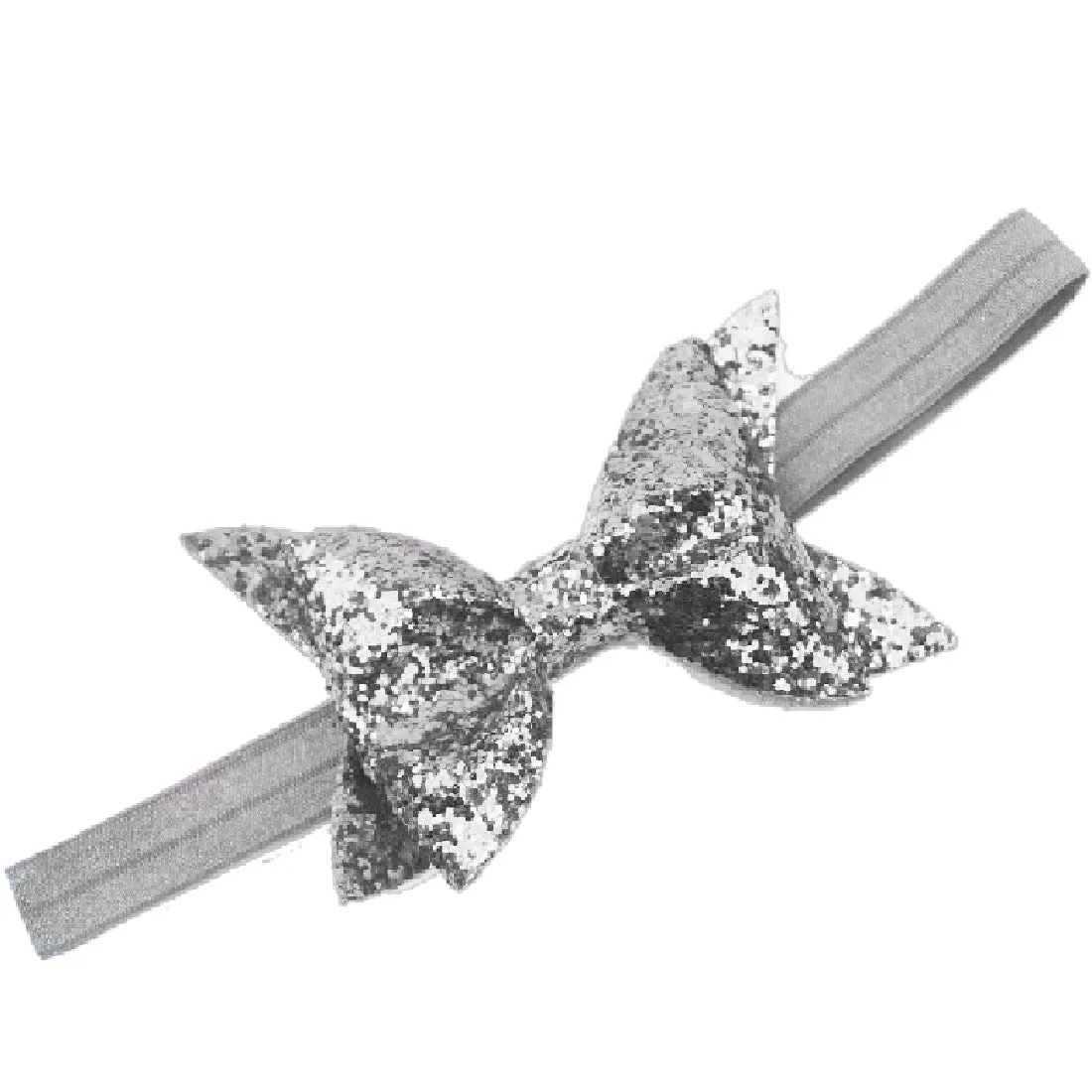 Babymoon Kids Girls Glittering Bow Hairband | Baby Headband | Hair Accessories