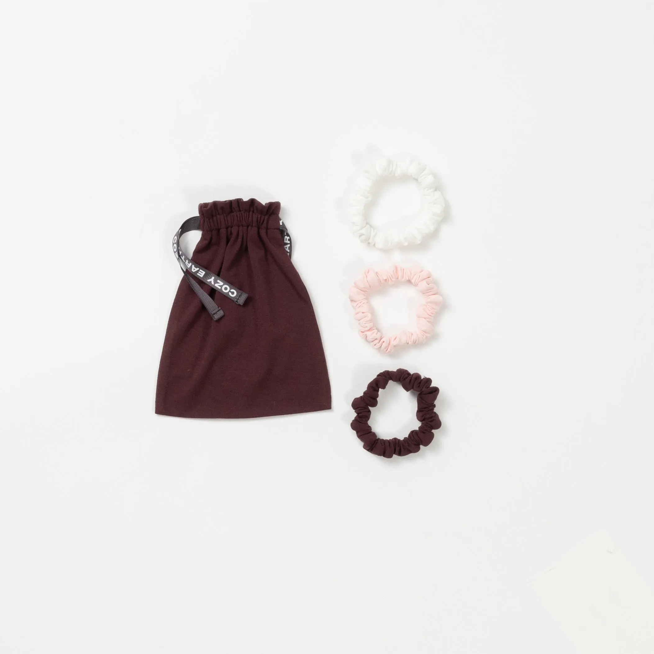 Bamboo Stretch Knit Skinny Scrunchies
