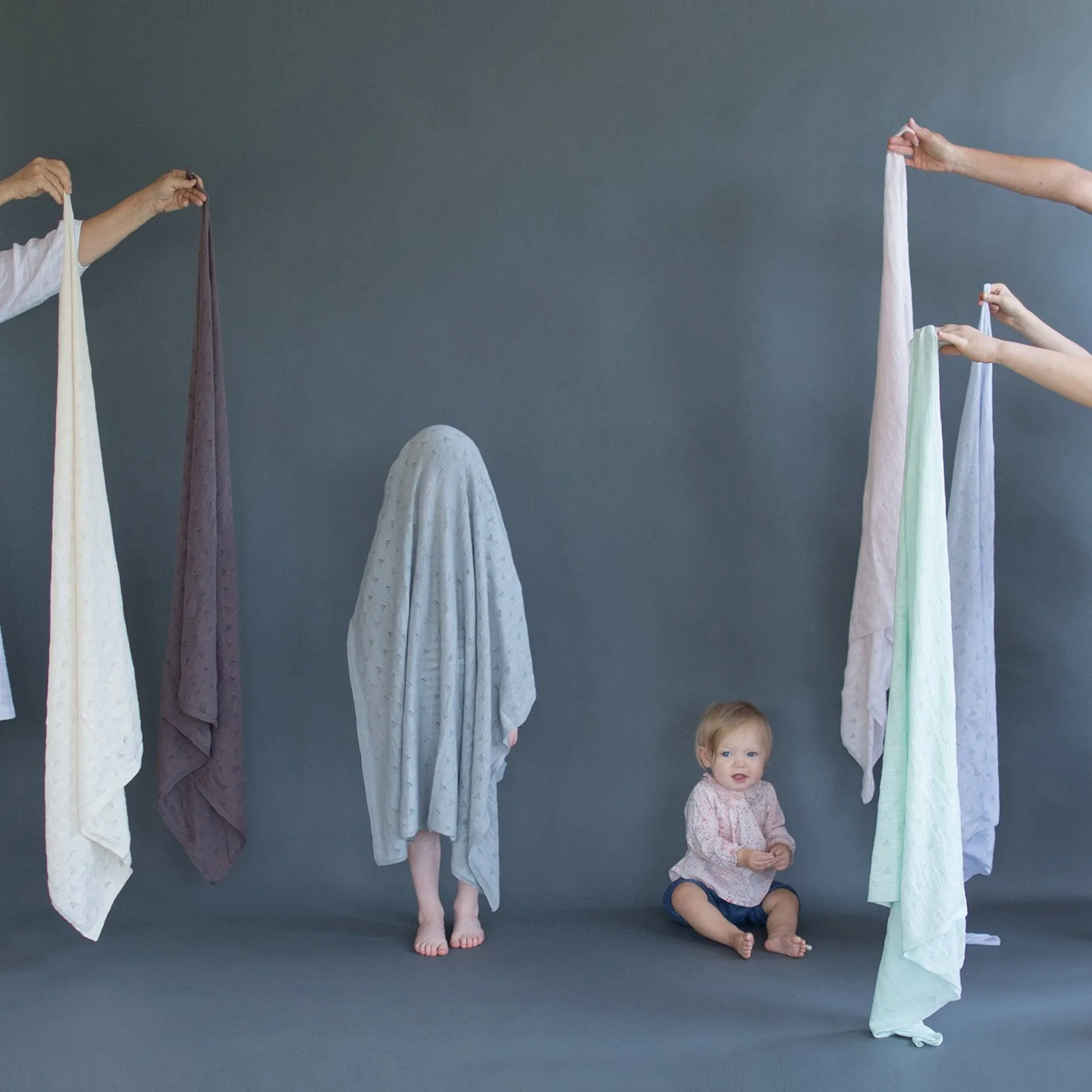 Blabla Kids Little Triangle Blanket Petal