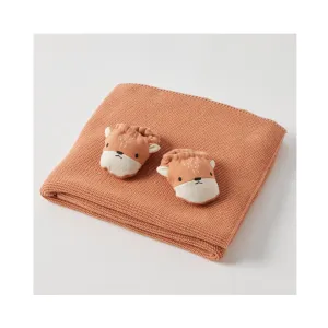 Blanket & Booties Set - Jasper Fox