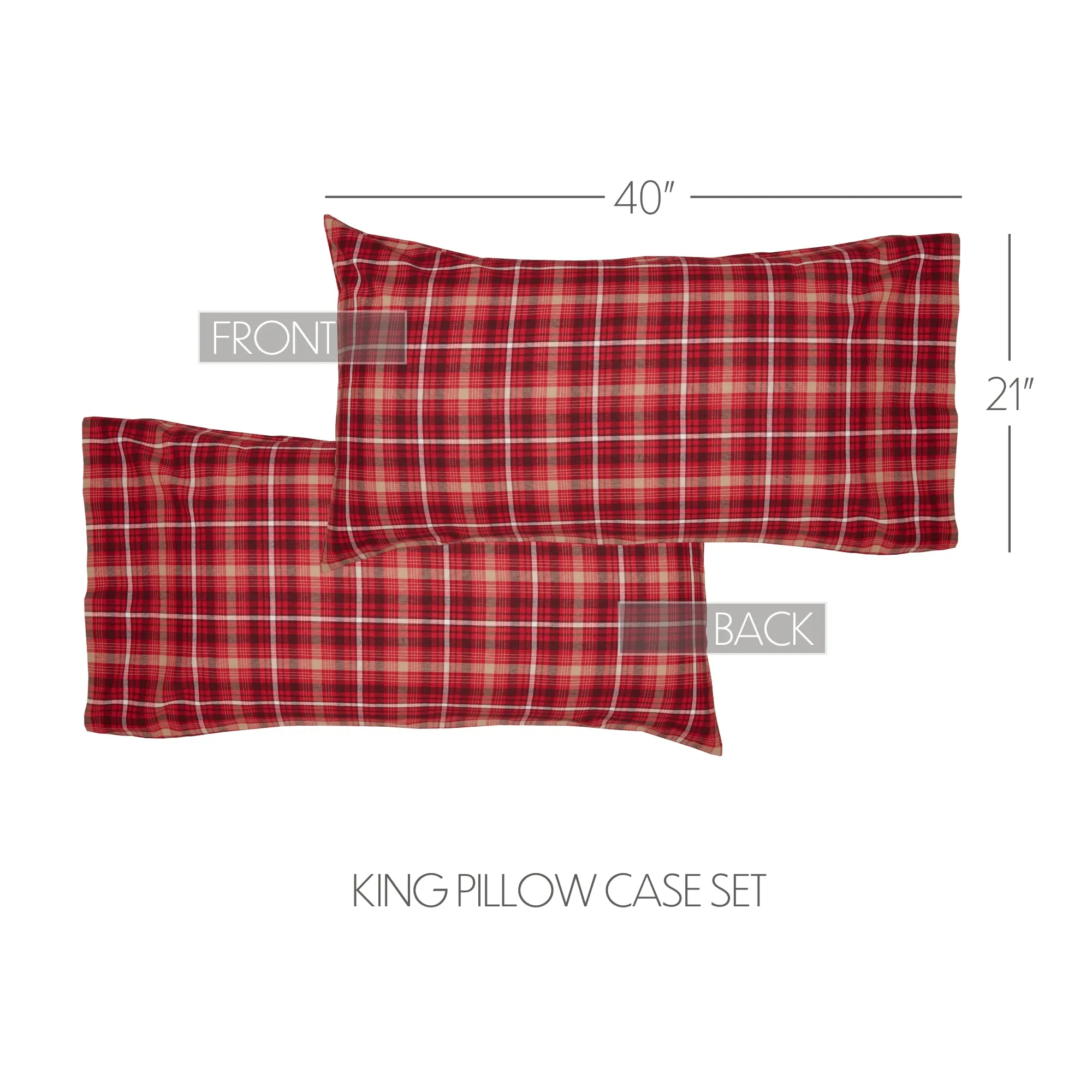 Braxton Pillow Case Set of 2
