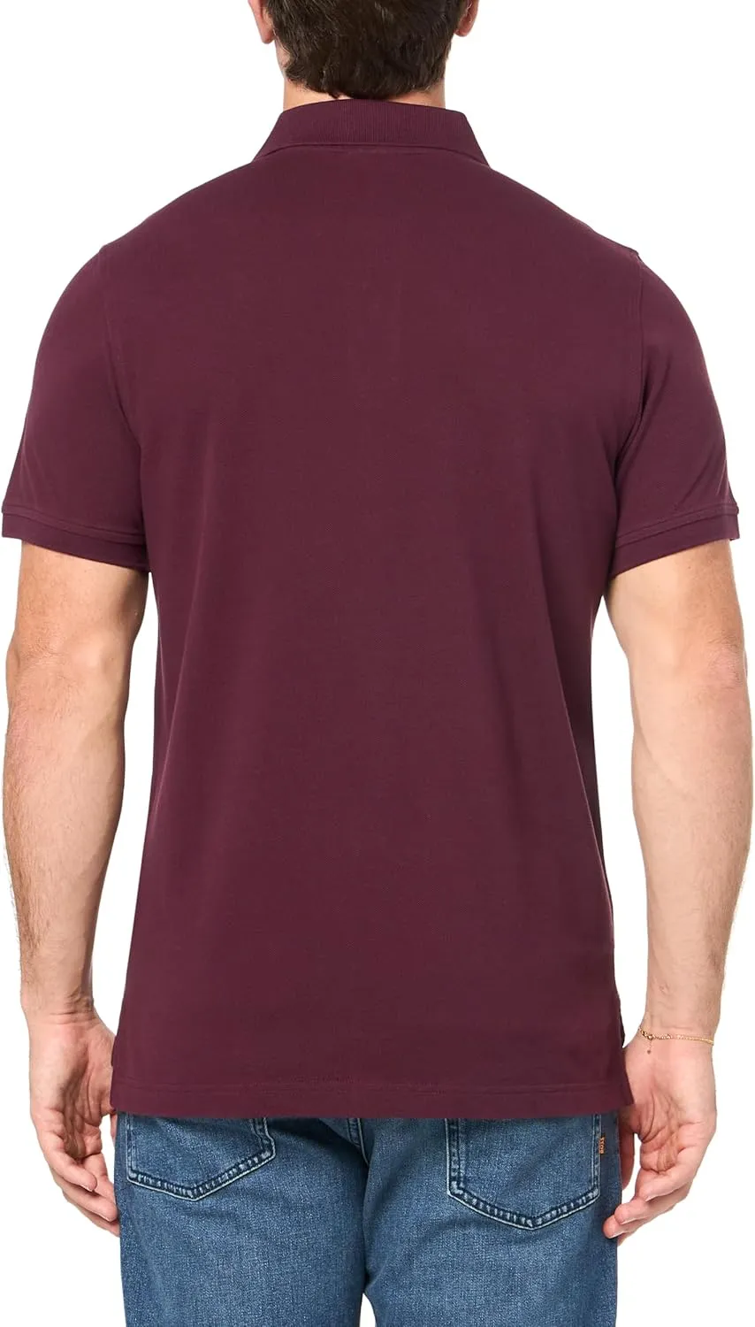 Brooks Brothers Men's Cotton Pique Stretch Logo Short Sleeve Polo Shirt