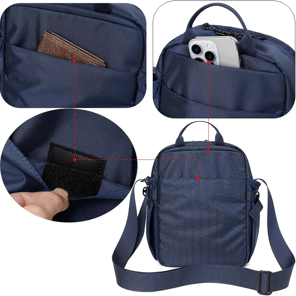 Crossbody Bag sports outdoor shoulder bag Unisex Messenger Bag 10.27.83.5 small Lightweight sports travel bag