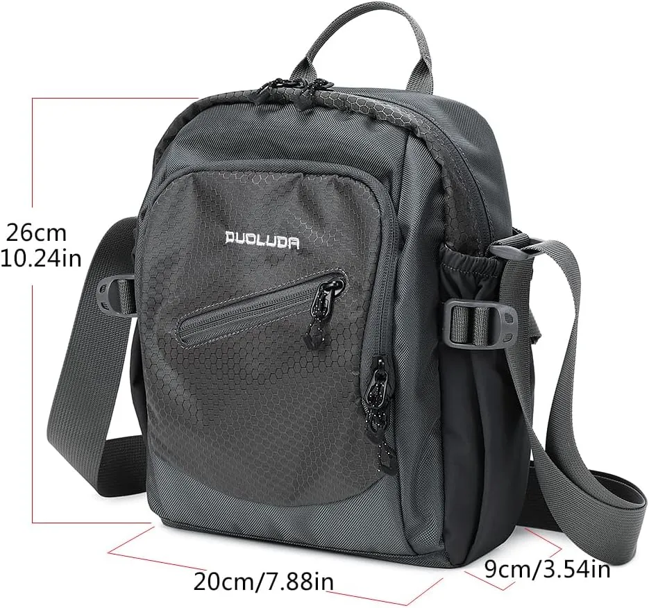 Crossbody Bag sports outdoor shoulder bag Unisex Messenger Bag 10.27.83.5 small Lightweight sports travel bag