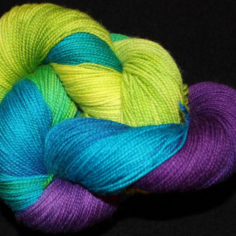 Done Roving - Frolicking Feet Sock