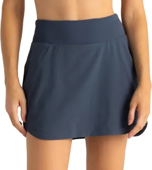 Free Fly Women's Lined Active Breeze Skort, 15" - Bamboo Viscose Liner, UPF 50  Sun Protection, Stretch Skirts for Women
