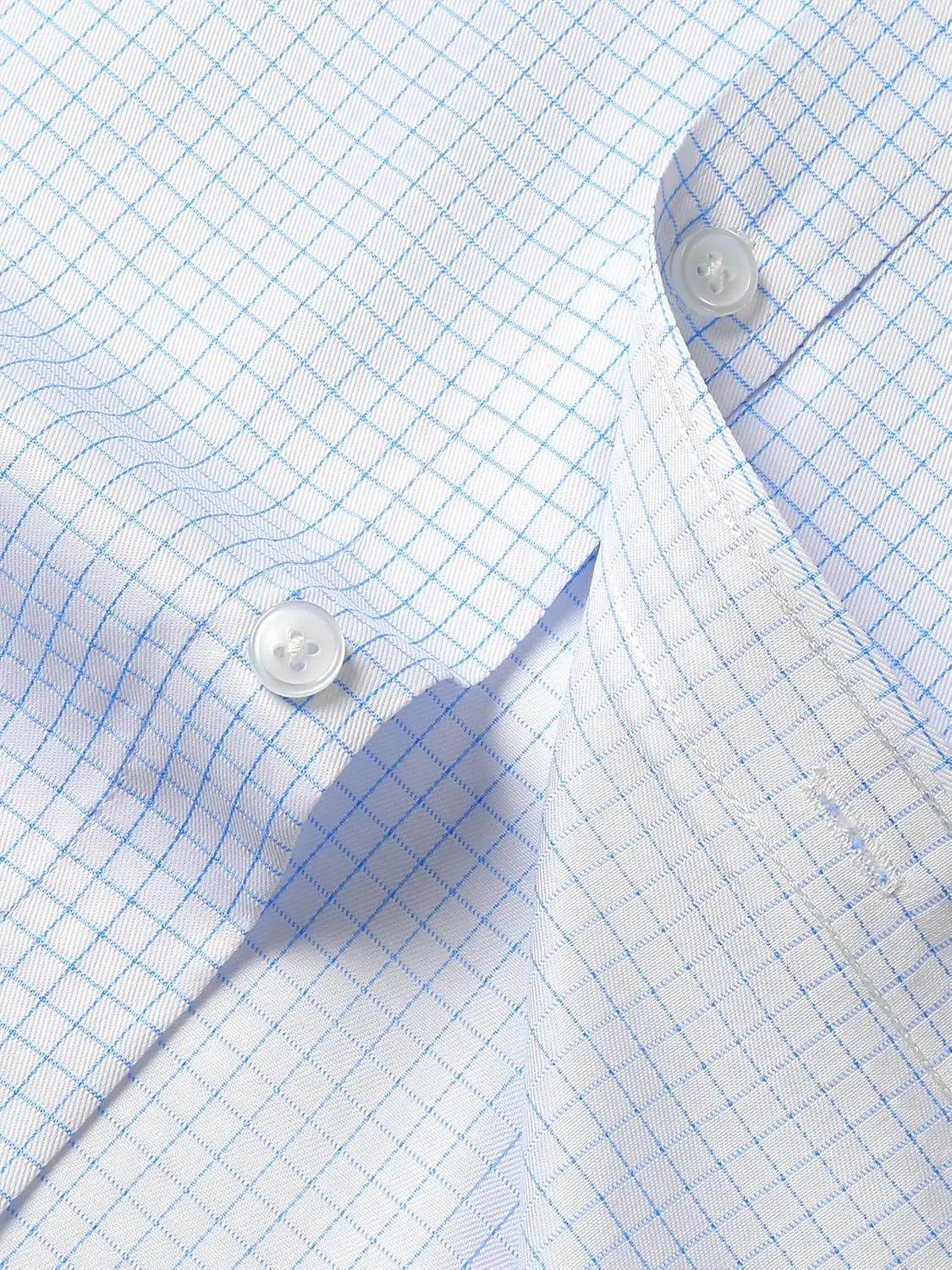 GIANEN Mens Grade 4 Wrinkle-Resistant Plaid Button-Down Cotton Long Sleeve Regular Fit Gingham Dress Shirts