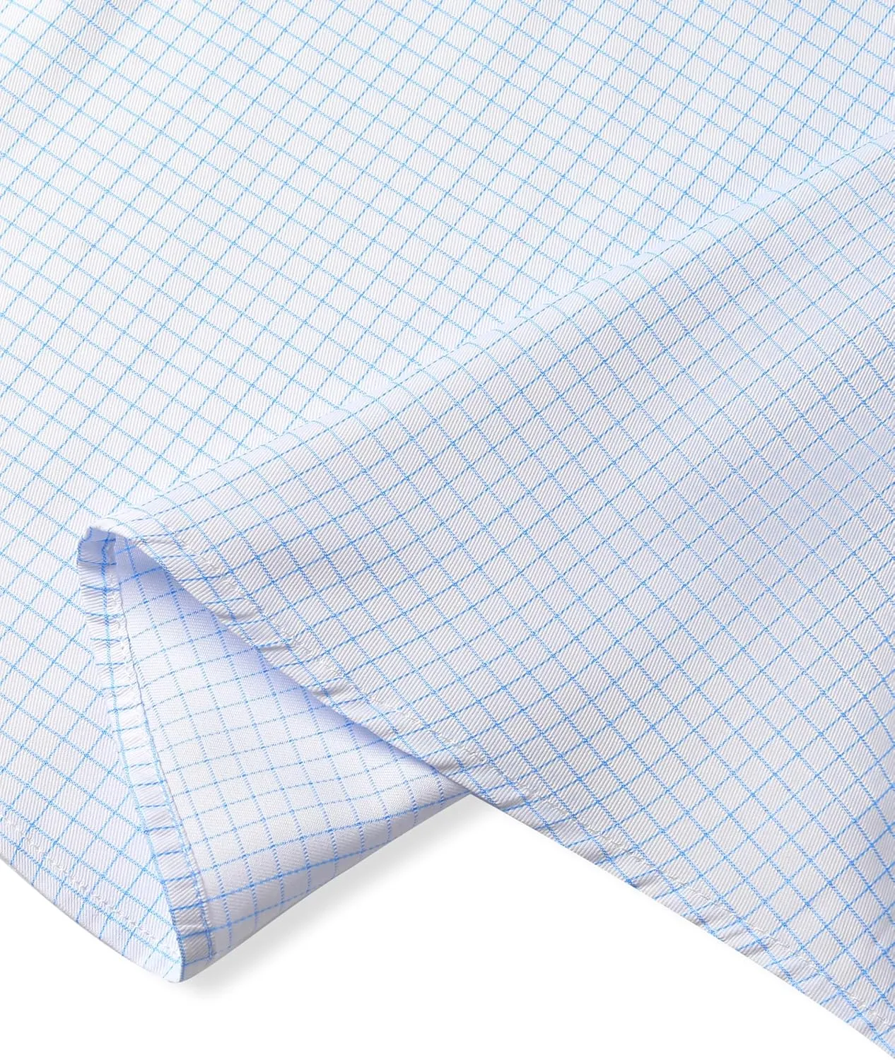 GIANEN Mens Grade 4 Wrinkle-Resistant Plaid Button-Down Cotton Long Sleeve Regular Fit Gingham Dress Shirts
