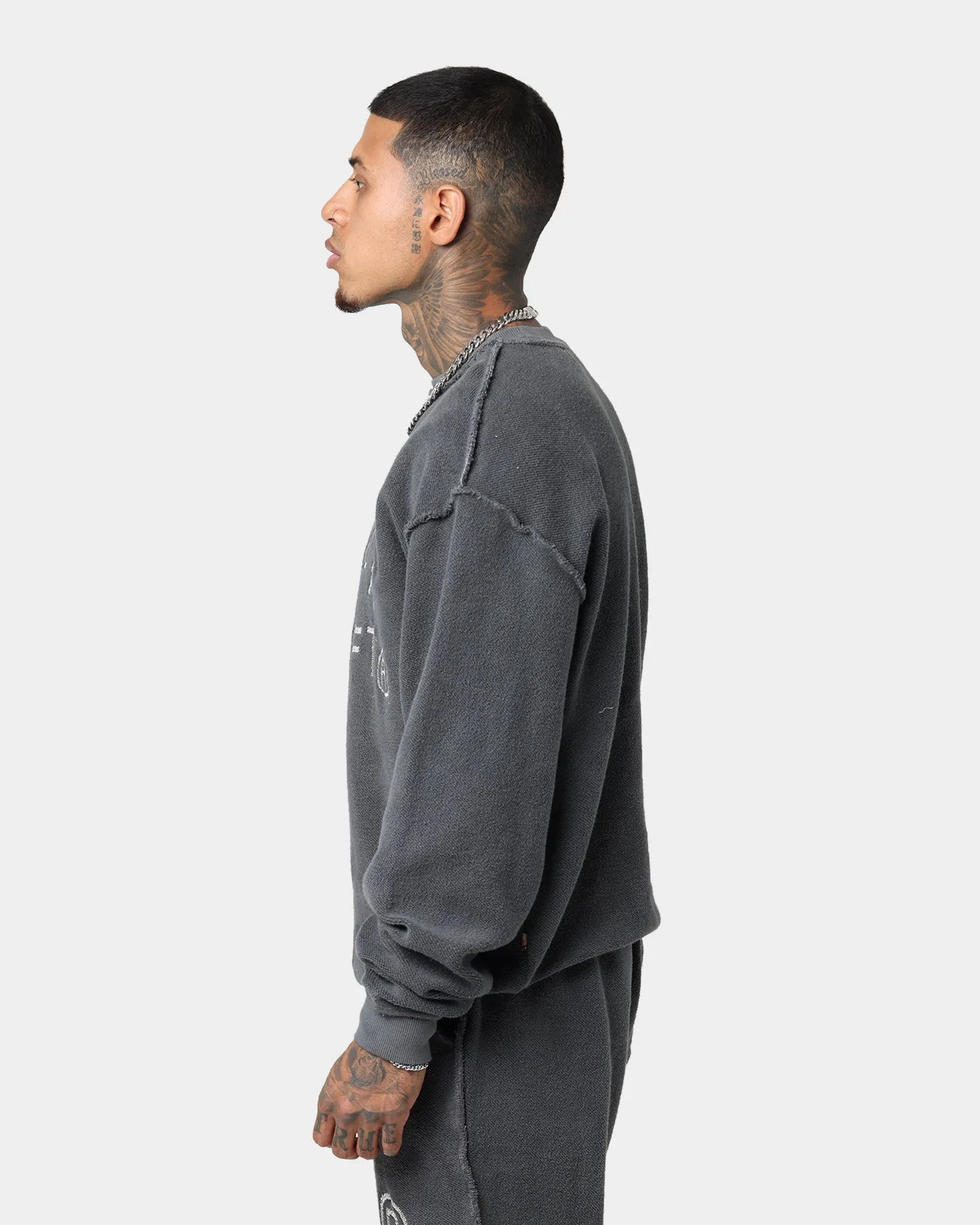 Honor The Gift HTG Weathered Crewneck Black