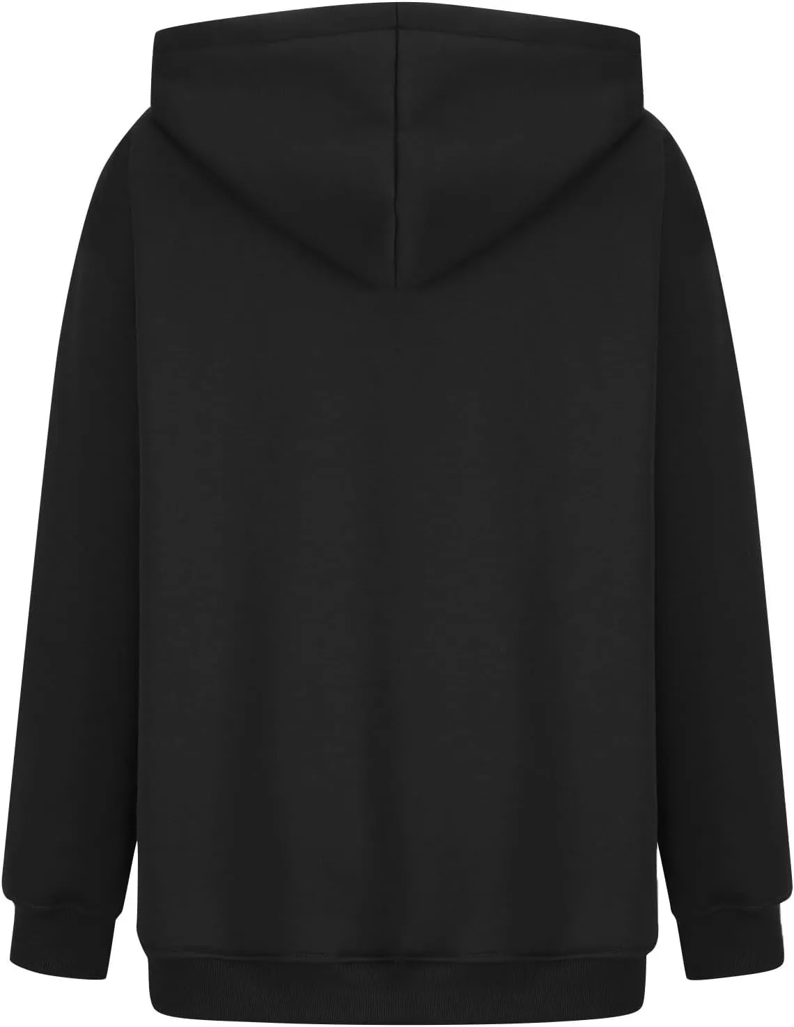 Hoodies for Women Fleece Lined Long Sleeve Hooded Sweatshirt Loose Fit Casual Hoodies Pullover with Pockets Fall Clothes