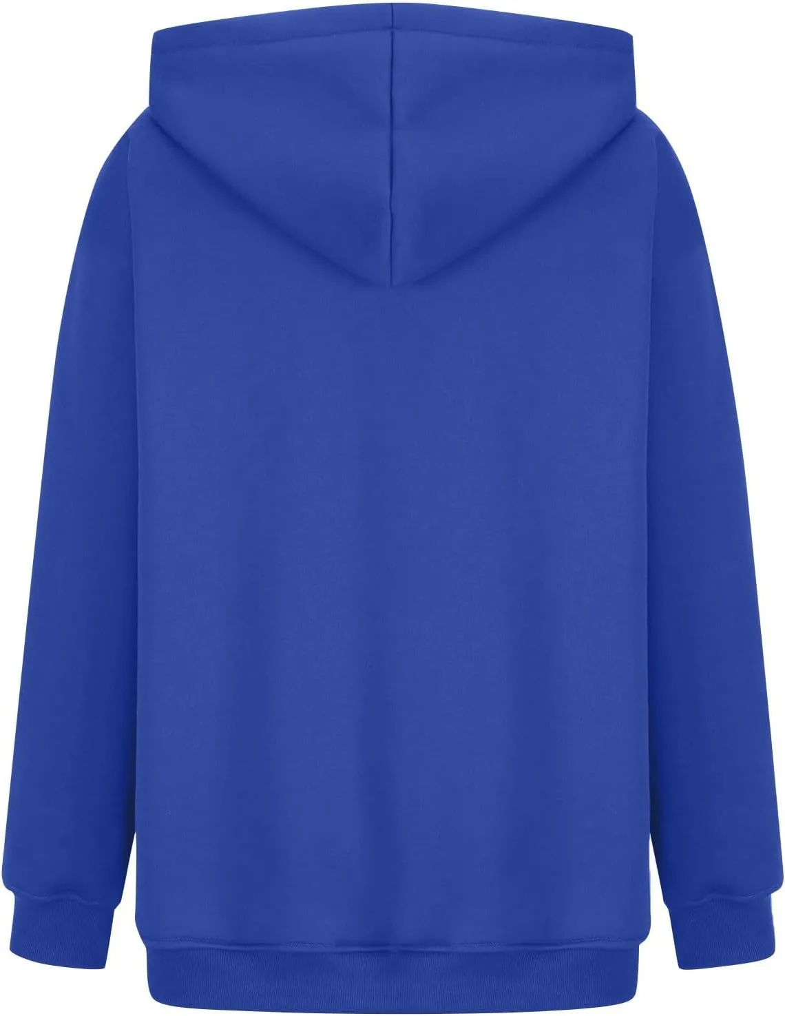 Hoodies for Women Fleece Lined Long Sleeve Hooded Sweatshirt Loose Fit Casual Hoodies Pullover with Pockets Fall Clothes