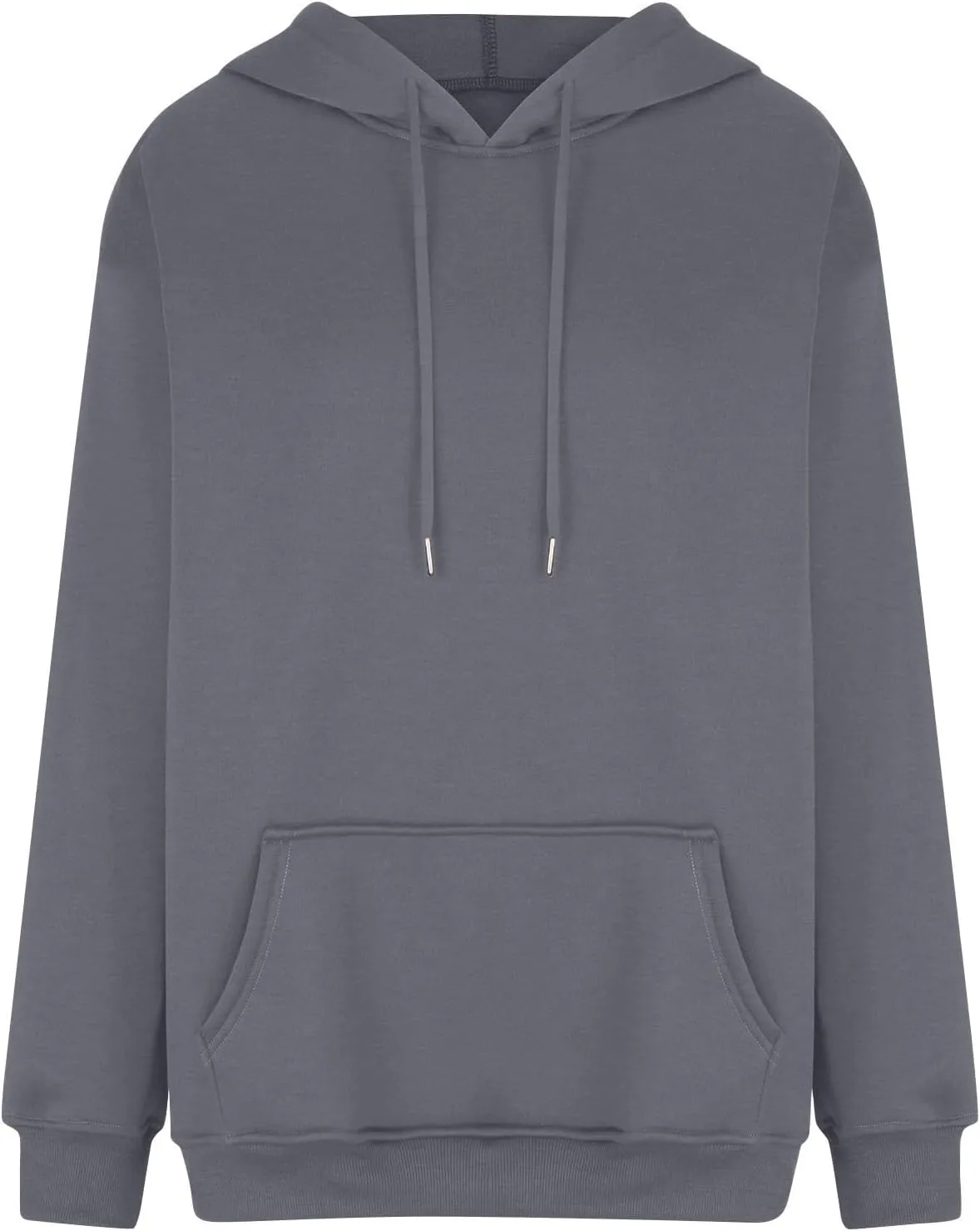 Hoodies for Women Fleece Lined Long Sleeve Hooded Sweatshirt Loose Fit Casual Hoodies Pullover with Pockets Fall Clothes