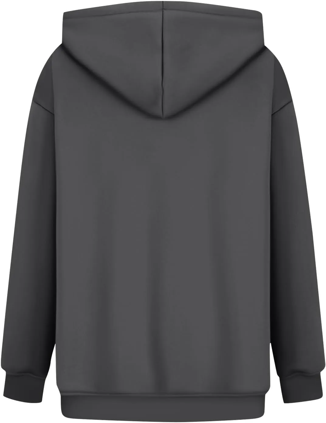 Hoodies for Women Fleece Lined Long Sleeve Hoodies Pullover Loose Fit Casual Hooded Sweatshirt with Pockets Fall Clothes