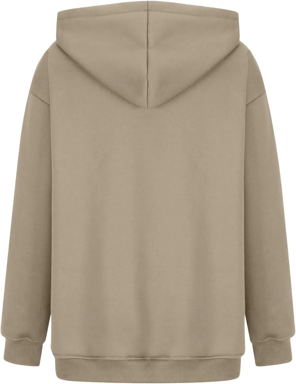 Hoodies for Women Fleece Sweatshirt with Pocket Casual Long Sleeve Oversized Sweatshirts Loose Hooded Sweatshirt