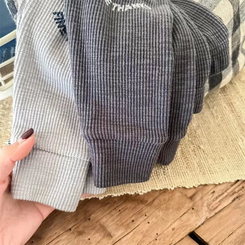 I'm Fine Stripe High Waist Leggings
