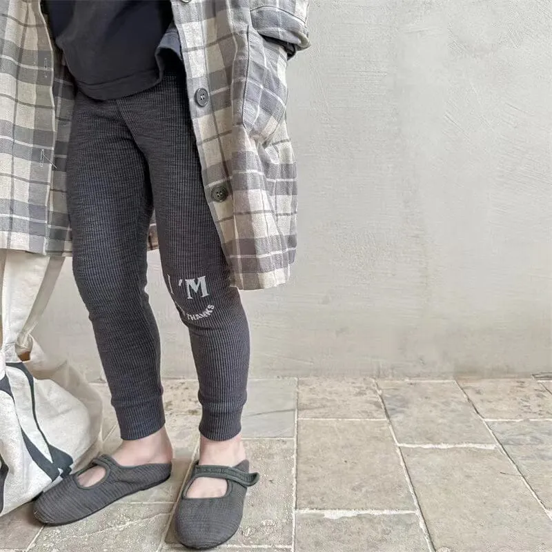 I'm Fine Stripe High Waist Leggings