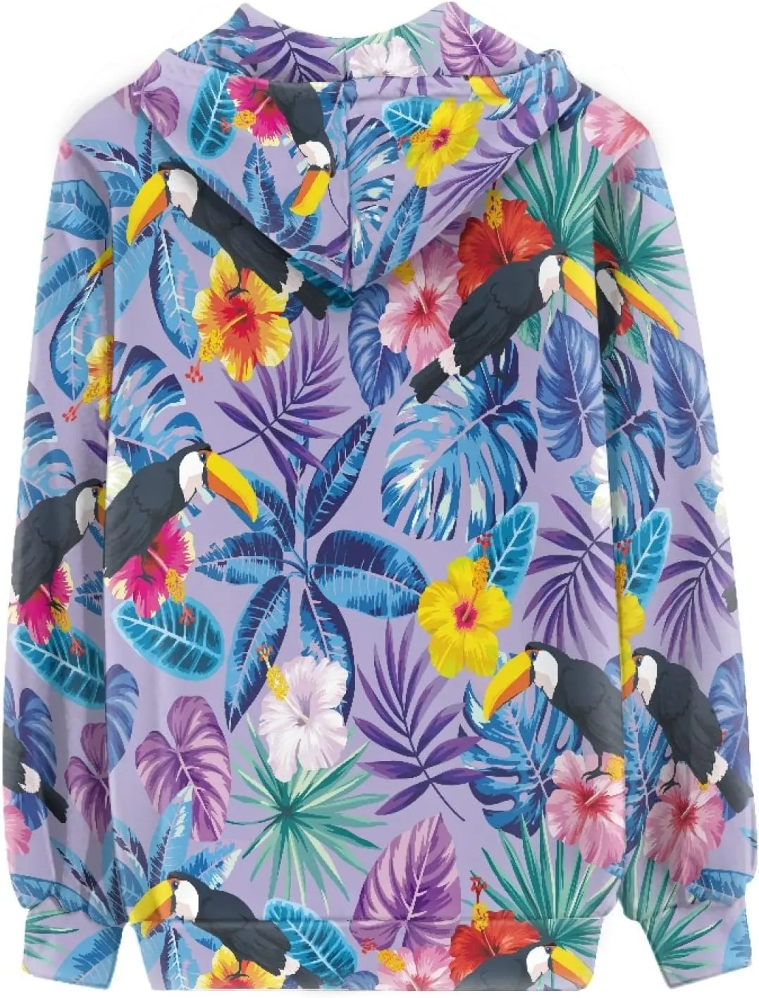 Irisjudy Womens Zip-up Hoodie with Kanga Pocket(XS-5XL),Cactus,Sunflowers,Butterfly Long Sleeve Sport Shirts Shell Jackets