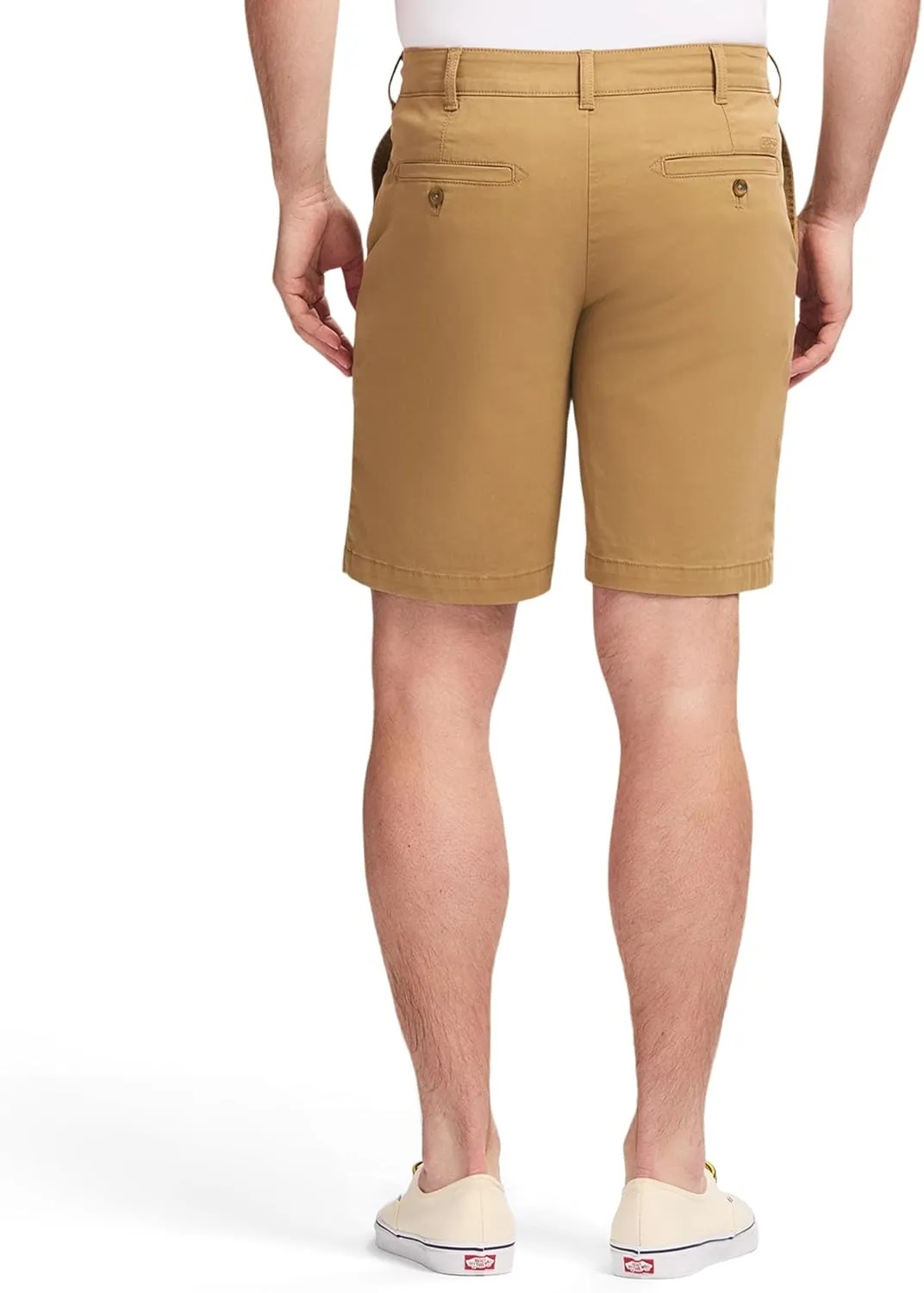 IZOD Men's Saltwater 9.5" Flat Front Chino Short