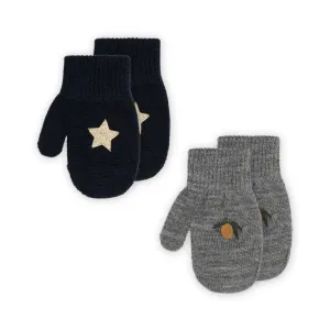 Konges Sljd 2 Pack Mittens