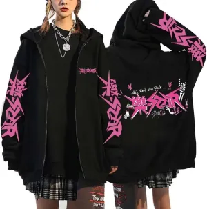 Kpop Stray Kids Album STAR Hoodie Jacket Felix Hyunjin Bangchan Lee Know Zippered Sweatershirts Jacket