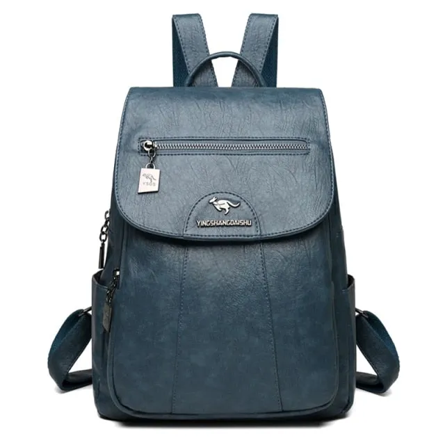 Leather Feel Backpack