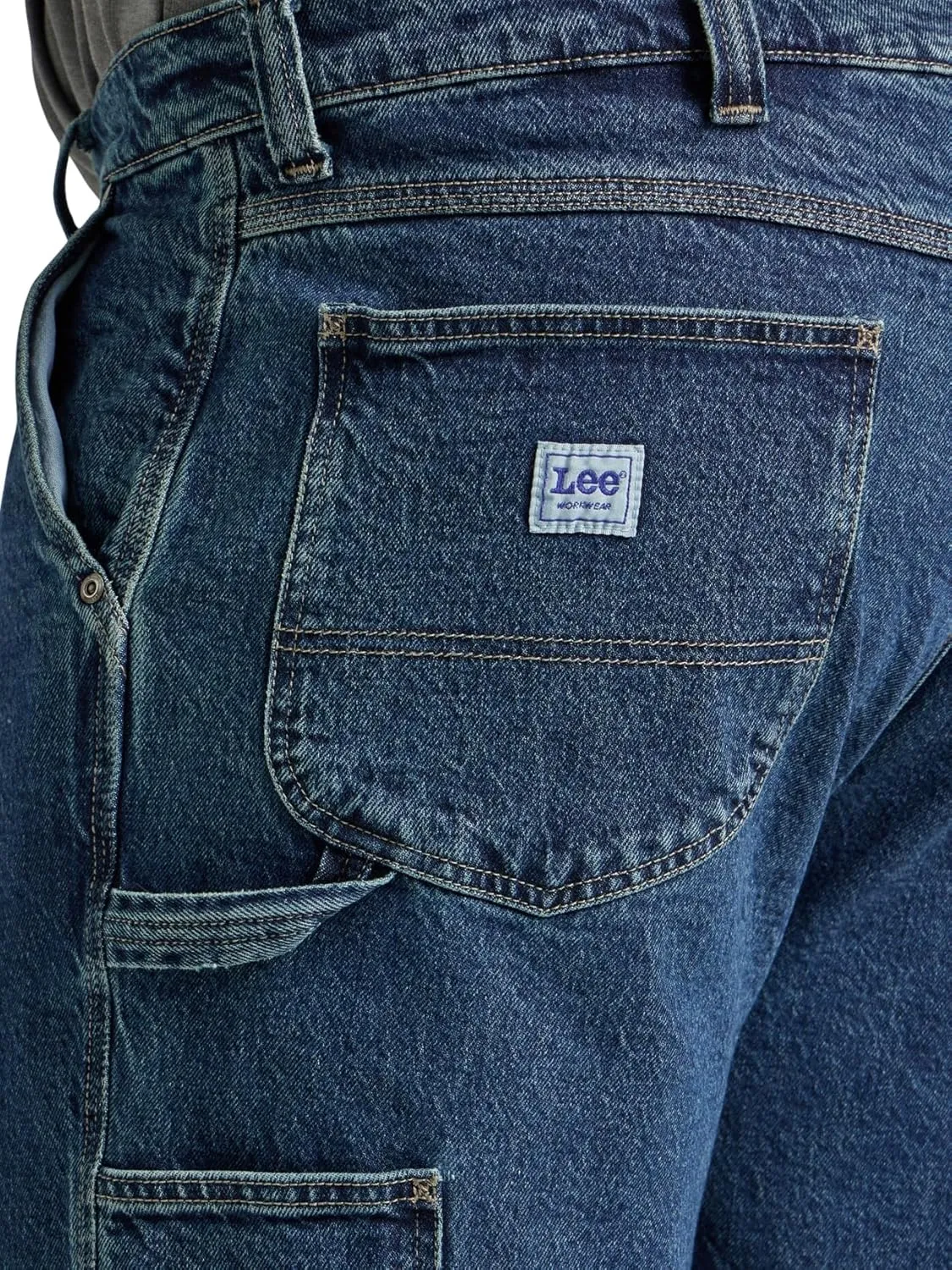 Lee Men's Big and Tall Legendary Workwear Carpenter Jean