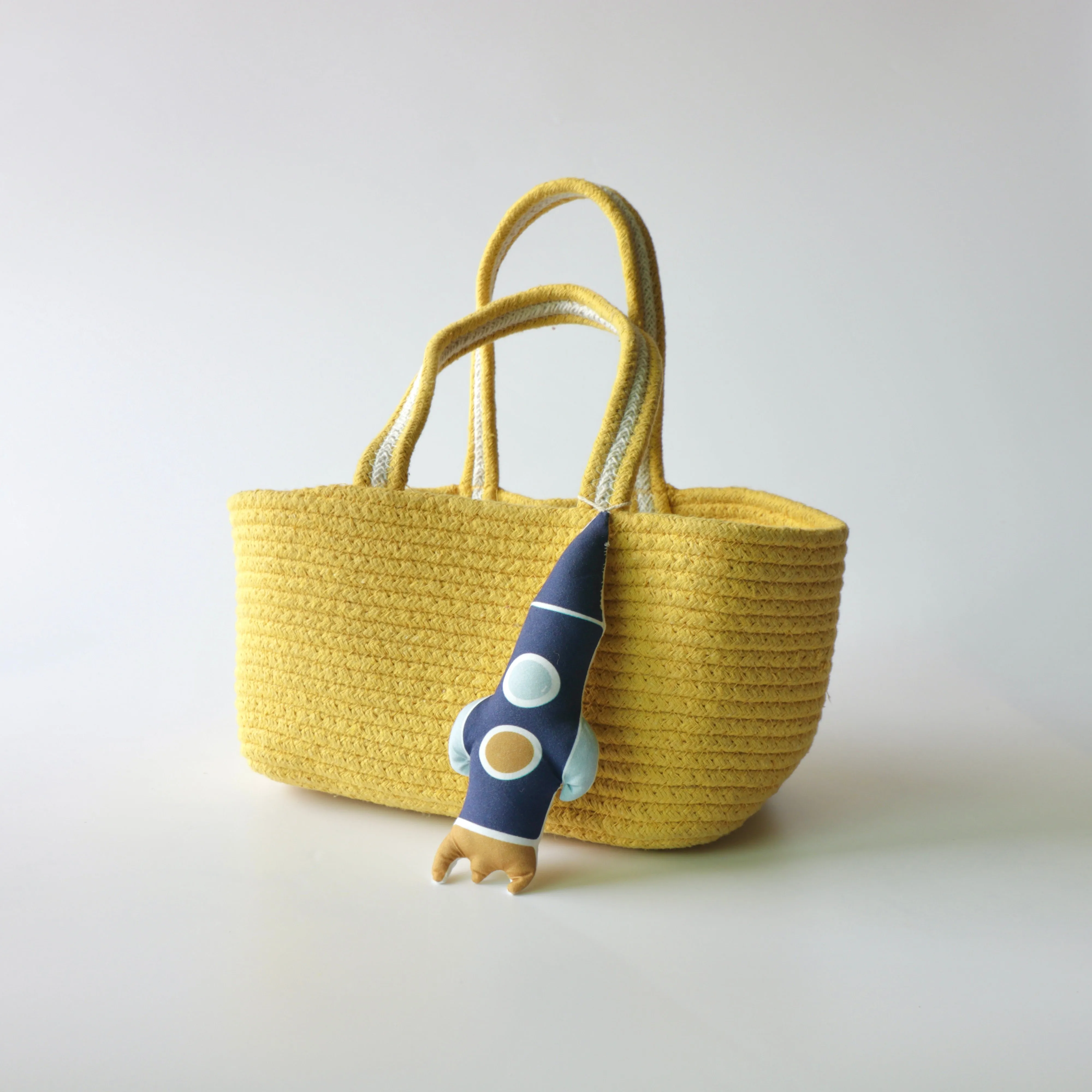 Multipurpose Storage & Gift Basket - Yellow (Rocket)