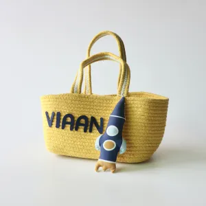Multipurpose Storage & Gift Basket - Yellow (Rocket)