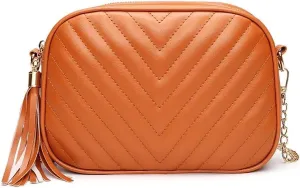 Satcher Purse with Chain Strap Large Capacity Handbag Wallet Womens PU Leather Tassel Shoulder for Work