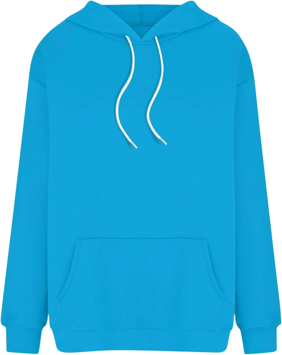 Sherpa Hoodie Women Trendy Oversized Hoodies Y2K Lightweight Pullover Sweatshirts Long Sleeve Plain Hoodie with Pockets
