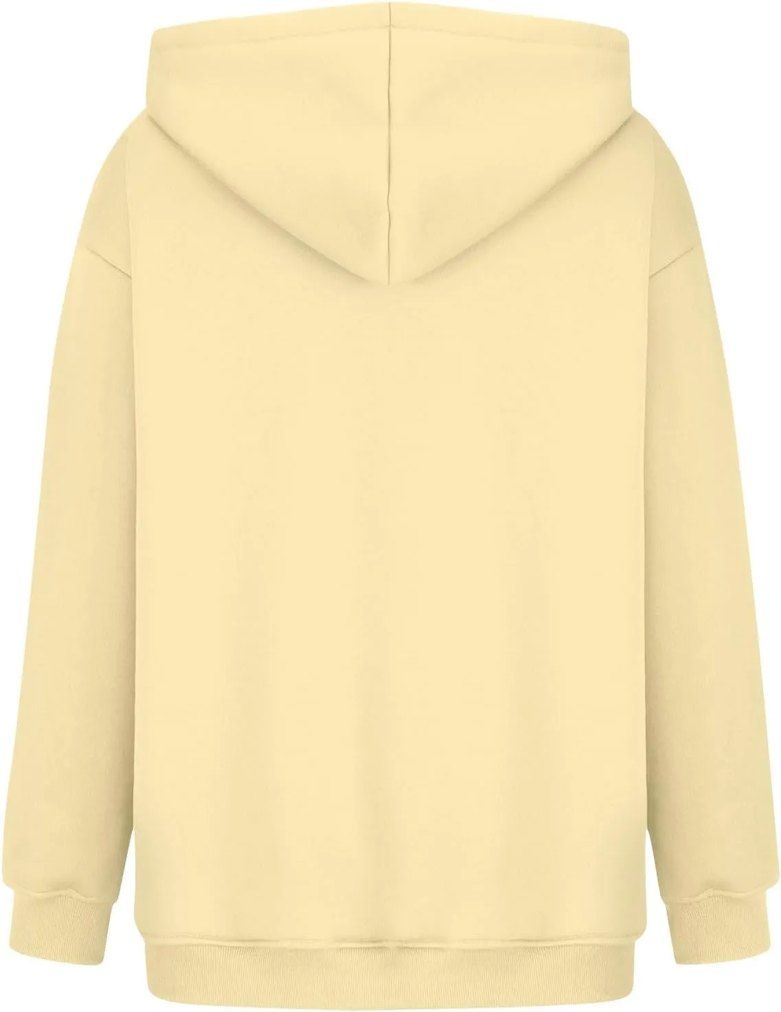 Sherpa Hoodie Women Trendy Oversized Hoodies Y2K Lightweight Pullover Sweatshirts Long Sleeve Plain Hoodie with Pockets