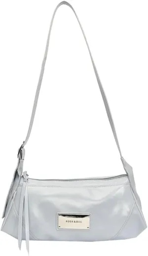 Simple Sling Shoulder Purse for Women Soft Vegan Leather Cross Body Bags with Adjustable Strap Casual Underarm Bags