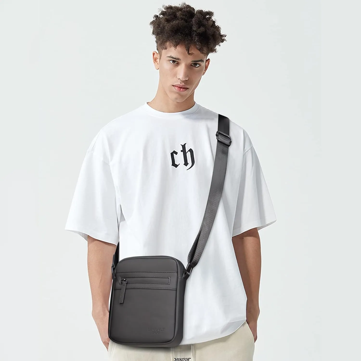 Small/Medium Crossbody bag for men shoulder bag mens purse satchel leather messenger bag gift man