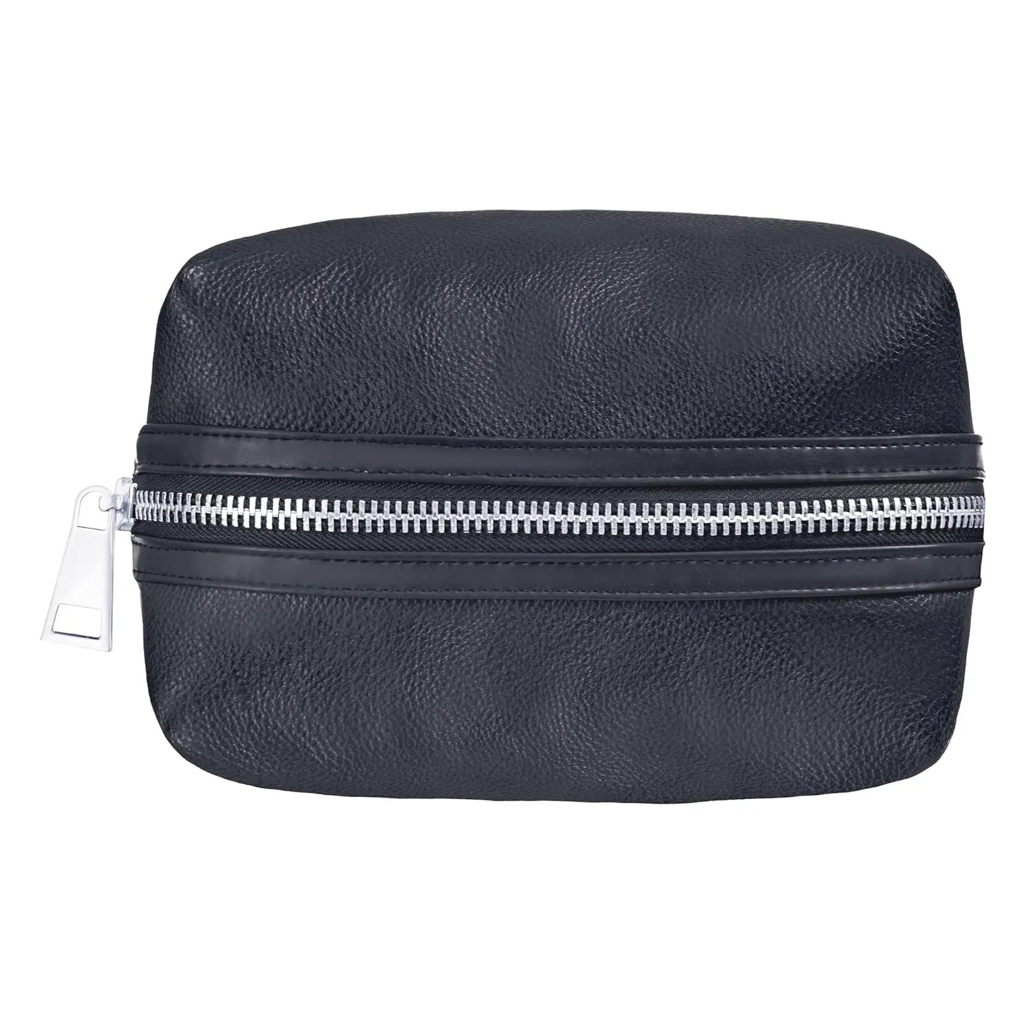 Toiletry Bag (Black and Silver)