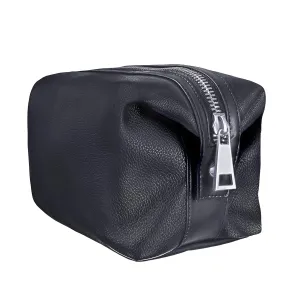 Toiletry Bag (Black and Silver)