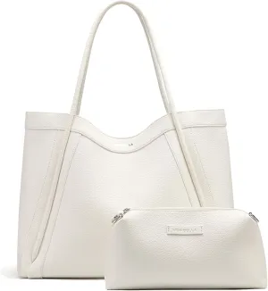 Tote Bag for Women Vegan Leather Shoulder Purse Weekender Bag Shopper Handbag