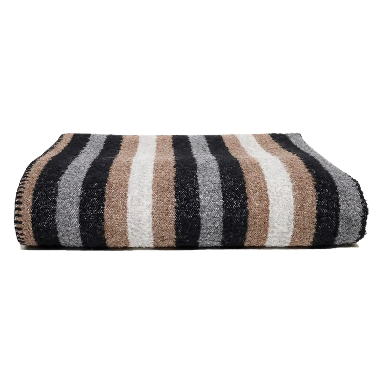Walton Throw Blanket - Dark Stripes