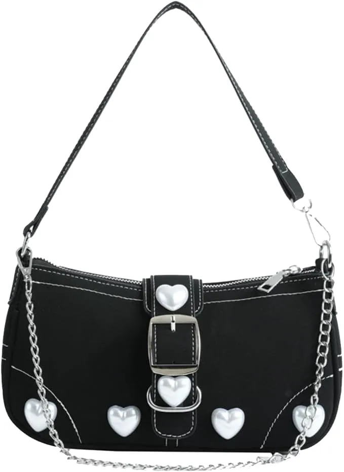 Women PU Leather Handbag Medium Capacity Shoulder Bag Crossbody Bag with Zipper Tote Bag Vintage Messenger Bag
