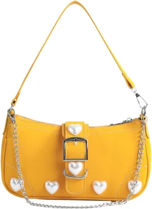 Women PU Leather Handbag Medium Capacity Shoulder Bag Crossbody Bag with Zipper Tote Bag Vintage Messenger Bag