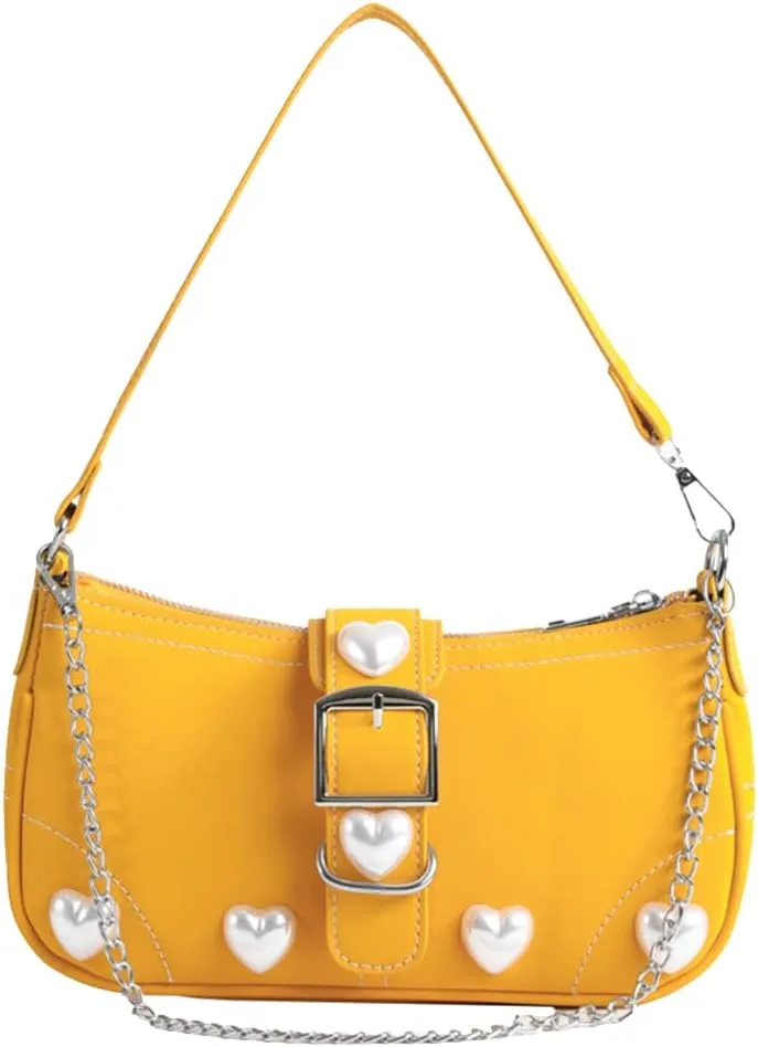 Women PU Leather Handbag Medium Capacity Shoulder Bag Crossbody Bag with Zipper Tote Bag Vintage Messenger Bag