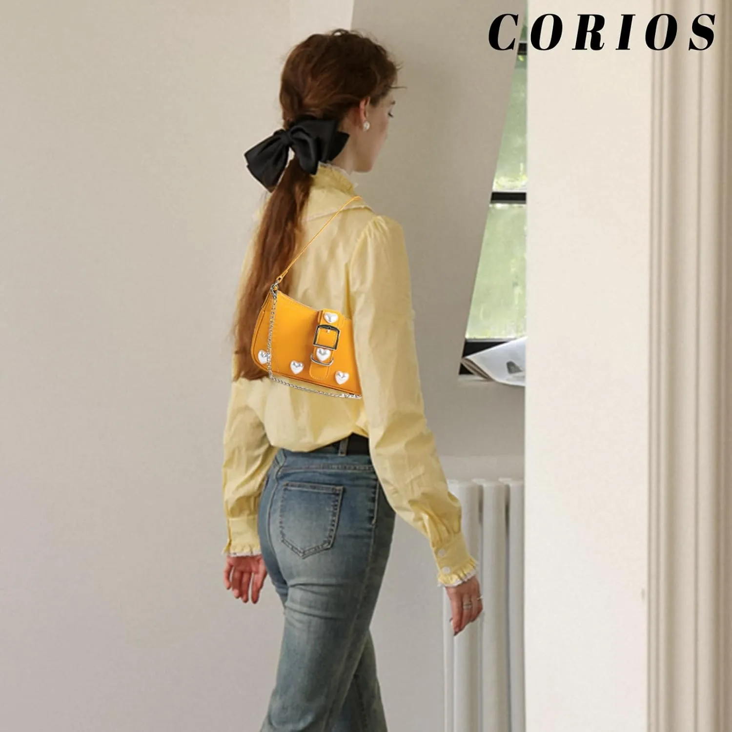 Women PU Leather Handbag Medium Capacity Shoulder Bag Crossbody Bag with Zipper Tote Bag Vintage Messenger Bag