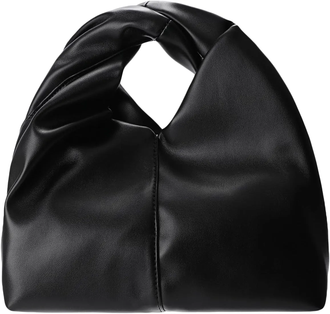 Women's Pleated Clutch Y2K Hobo Bags Ruched PU Leather Underarm Purse Shoulder Handbags