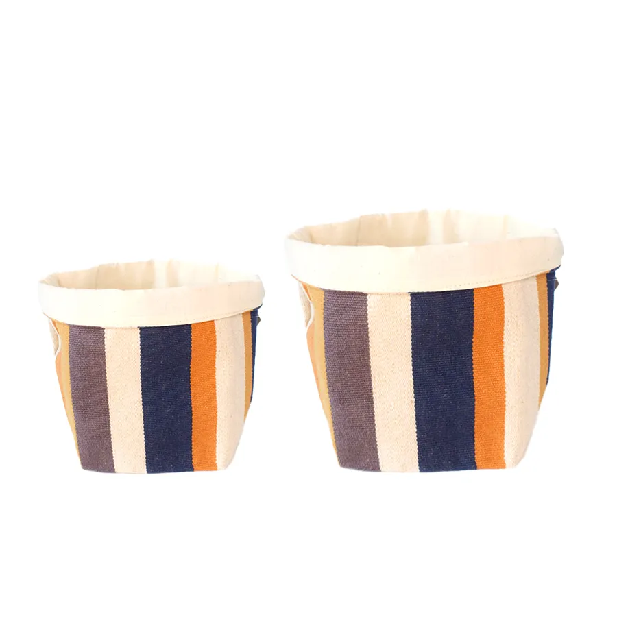 Wool Storage Baskets in Dayflower